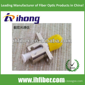 Fiber Optic Hybrid Adapter LC-ST simplex metal type